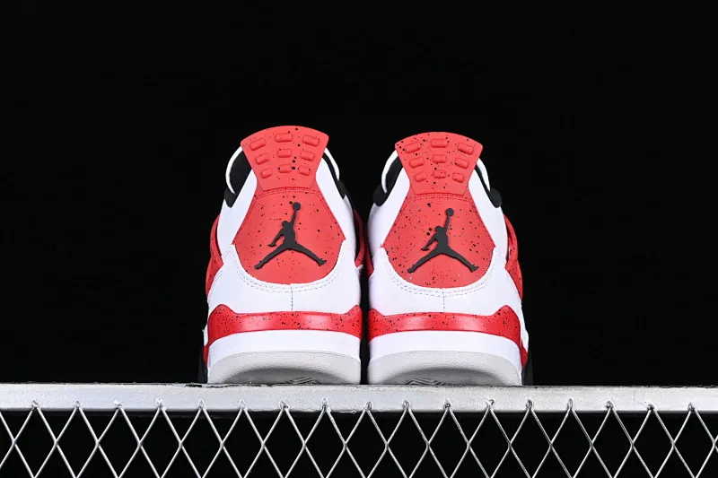 All categories Air Jordan Jordan series basketball shoes Air Jordan 4 LJR version Air Jordan 4 Red "Cement" AJ4 Joe 4 red cement reverse flame red DH6927-161